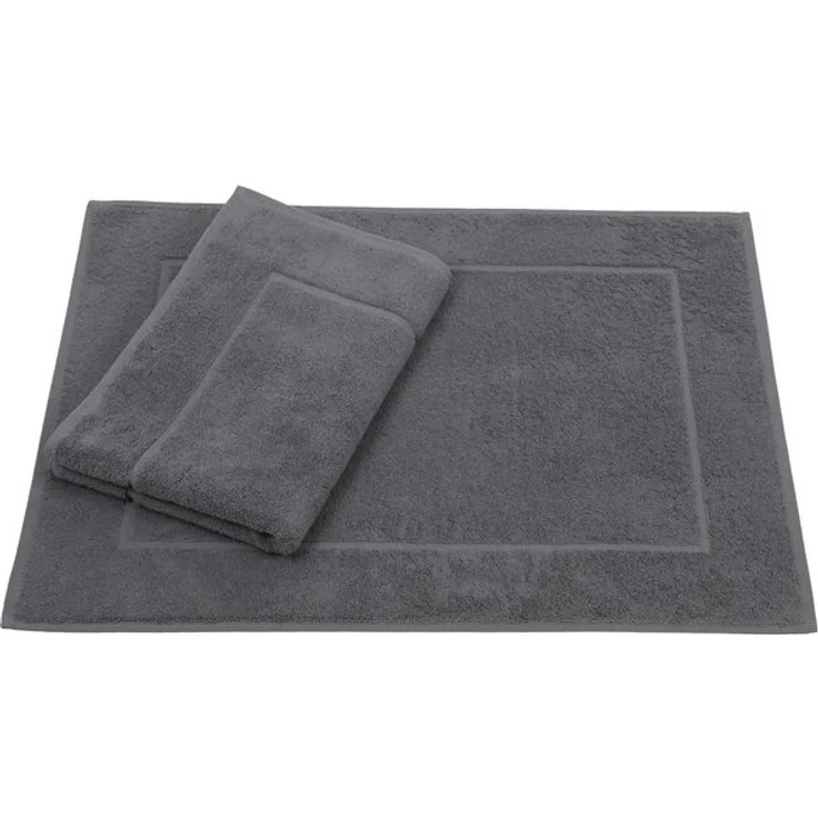 Betz Badematte 2er Set Badvorleger Premium Badematte Badteppich Größe 50x70 cm, beidseitig nutzbar, Baumwolle, Qualität 650g/m² – Bild 4