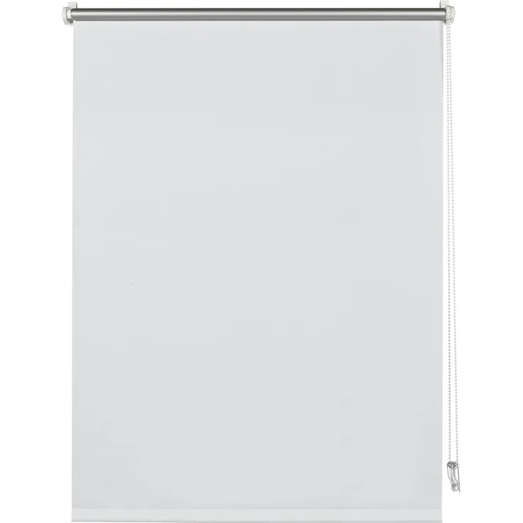 Deco Company Rollo mit Thermo-Rückseite zum Klemmen, Verdunklungsrollo ohne Bohren, Höchste Lichtreflexion, Hitzeschutz, Energiesparend, Weiß, 100x150 cm (BxH)