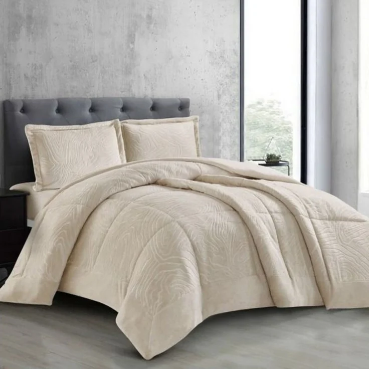alesvelt Tagesdecke Set Nazli Überwurf Decke 3-Teilig 240 x 250 cm 2-Personen – Bild 1