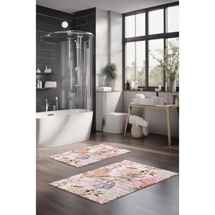 Mijolnir 'CT-5247' Badematten-Set (2-teilig), Mehrfarbig – Bild 1