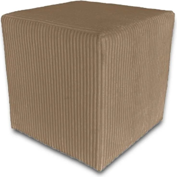 Best for Home Sitzwürfel Pouf Hocker – Samt, Fußhocker & Sitzpuff (Sitzwürfel / Pouf Hocker, 1 St, 1x Sitzwürfel / Pouf Hocker), multifunktional, Dekoelement, kompakt, weich gepolstert