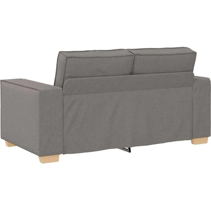 vidaXL 2-Sitzer Sofa Taupe 160x78x84 cm Stoff 4104976 – Bild 5