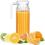 2 x Saftkrug Glas 1 l