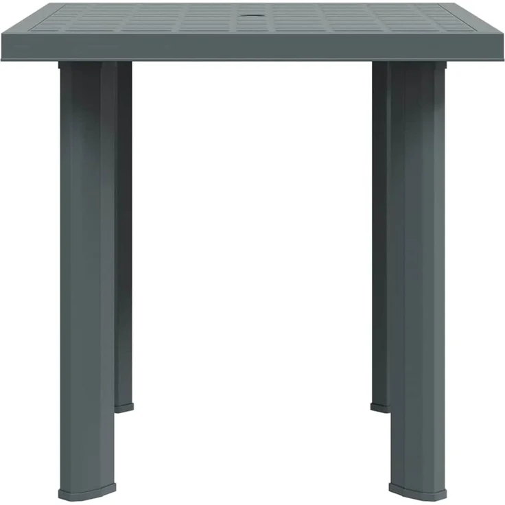 Gartentisch, Balkontisch, Küchentisch Grün 80 x 75 x 72 cm Kunststoff – Bild 7