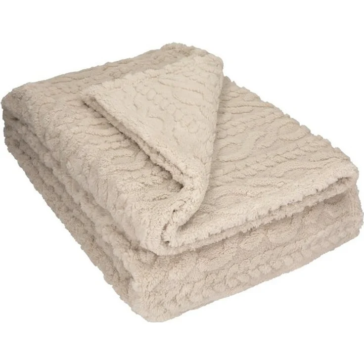 Wohndecke Kuscheldecke BOZEN Ornament Flauschig XXL Größe 150x200 cm, Betz, Wohndecke XXL Warm Sofadecke Decke Couch Fleecedecke – Bild 4