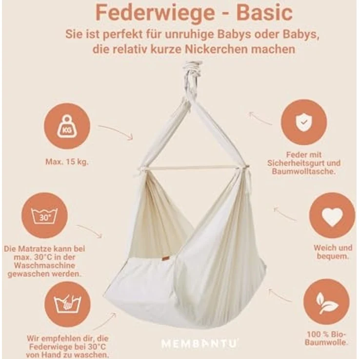 Membantu®-Set mit Federwiege Basic und Motor LeeLo02 – Bild 4