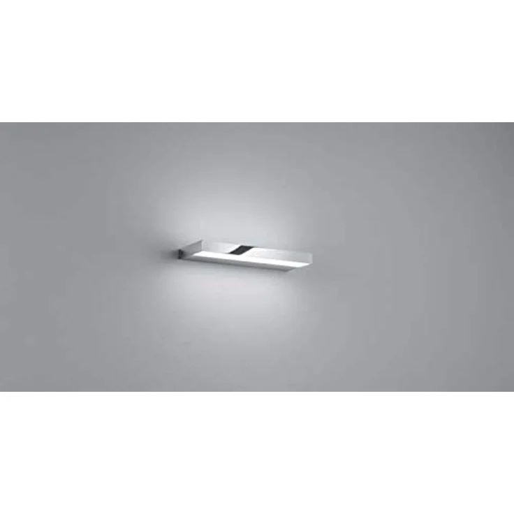 helestra SLATE Wandleuchte IP44 chrom #18/2037.04 – Bild 1