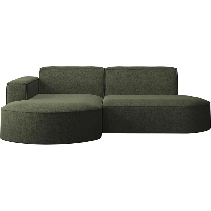 Kaiser Möbel Ecksofa Designer MODENA STUDIO L stoff Poso, Neve, Quelle – Bild 4