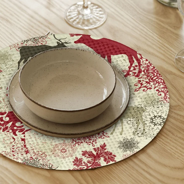 Hermia Concept '2894Supla' Tischset, Mehrfarbig, Ø 37 cm – Bild 2