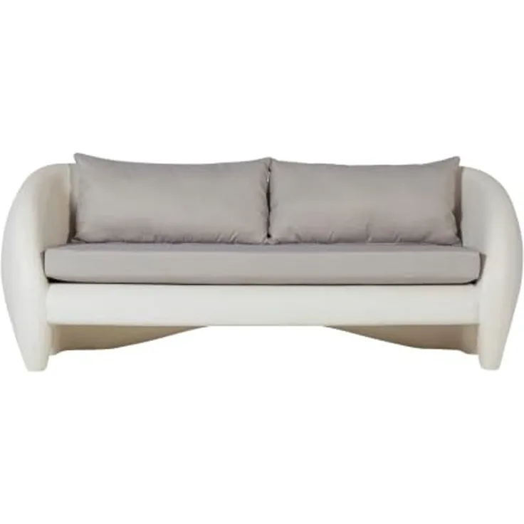 2-Sitzer Gartensofa Viale - Natur, inkl. Kissen