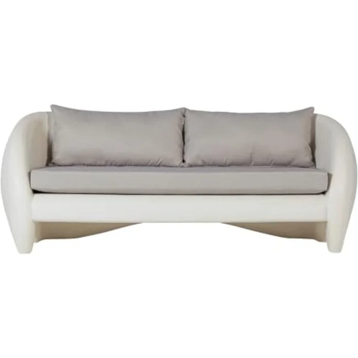 2-Sitzer Gartensofa Viale - Natur, inkl. Kissen – Bild 1
