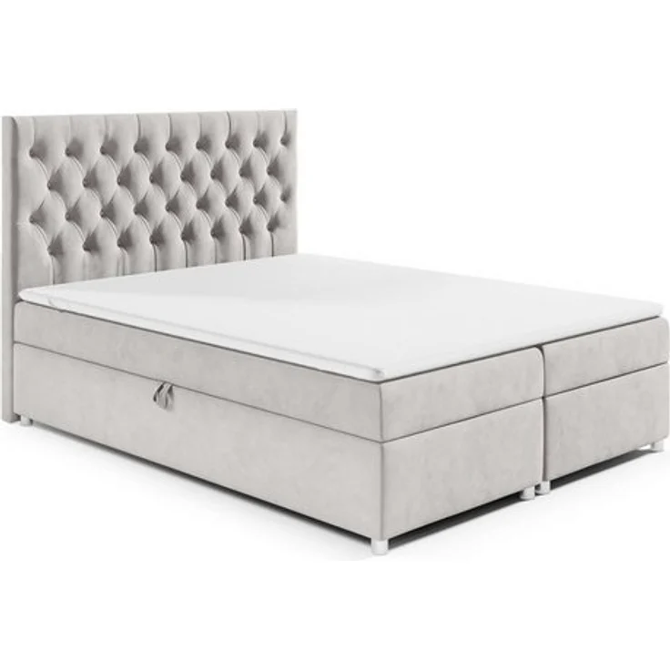 Best for Home Boxspringbett mit Bettkasten Trinity K-14 Bonellfederkern inkl. 7 cm Topper (140x200 160x200 180x200 200x200 cm), mit o. ohne Kopfteil, Flexible Liefermöglichkeiten, Handwerksqualität – Bild 4