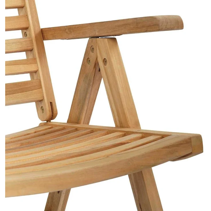 vidaXL Gartenstühle 2 pcs Braun 52 x 64,5 x 108 cm Massivholz Akazie 42006411 – Bild 7
