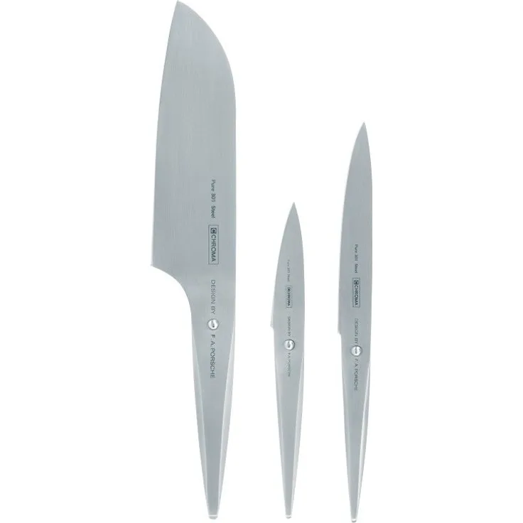 Chroma type 301 Messerset P-02 + P-09 + P-19