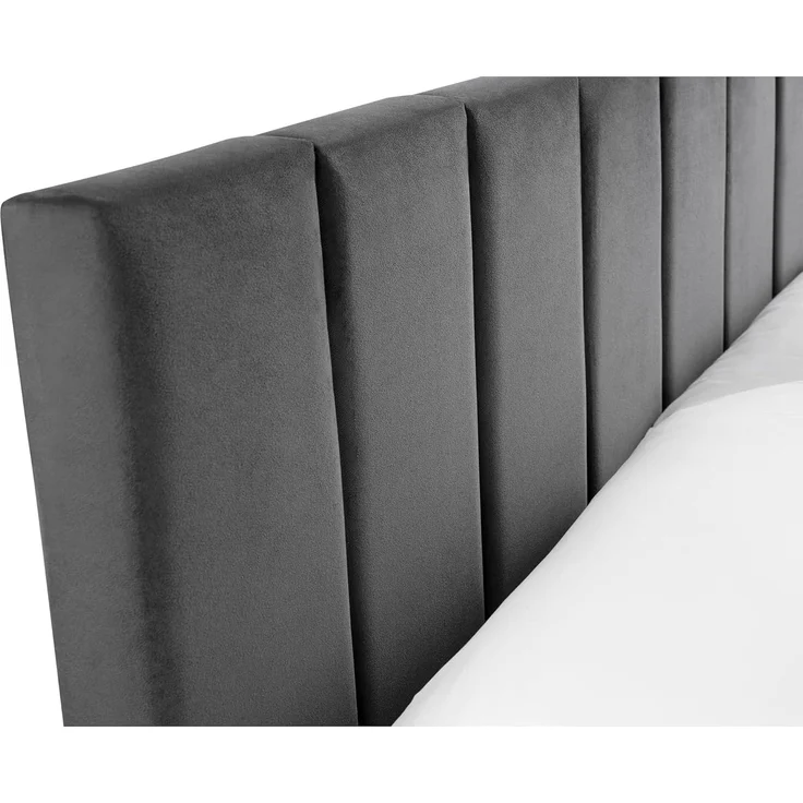 Julian Bowen Rosa Samtbett im Karton 150 cm - Grau – Bild 6