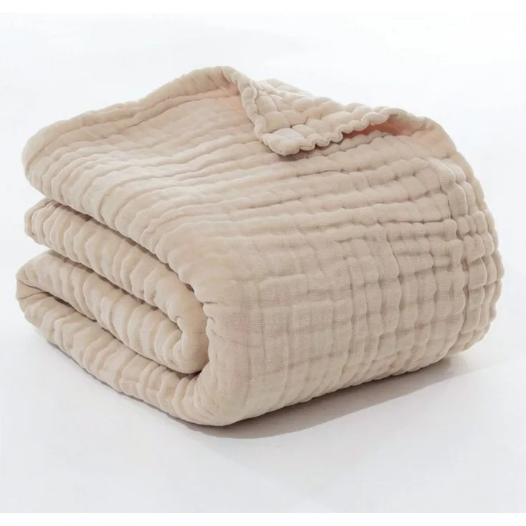 Wohndecke Musselin Decke, JASLIFE, Sommerdecke,100% Baumwolle