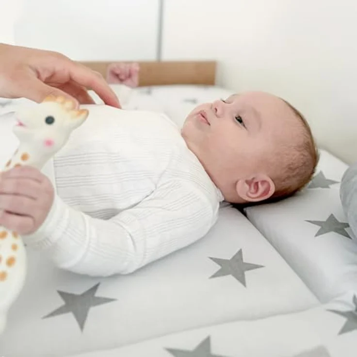 roba Wickelauflage 'Little Stars' 85 x 75 cm - PU beschichtet & 100% phthalatfrei - Weiß – Bild 5