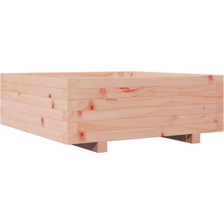 vidaXL Pflanzkübel 70x70x26,5 cm Massivholz Douglasie 847306 – Bild 6