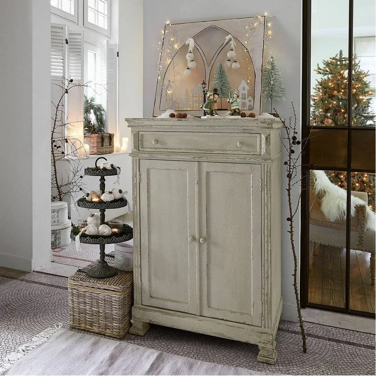 Mirabeau Etagere Etagere Garnette antikgrau, Eisen – Bild 3