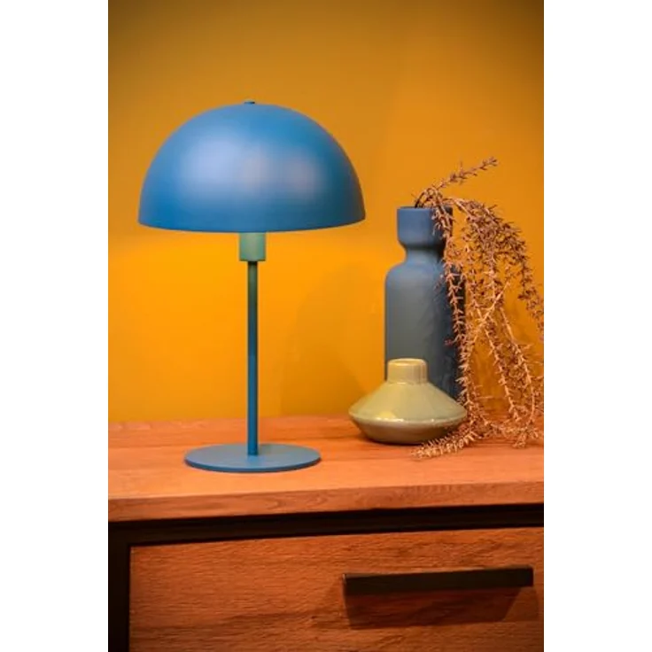 Lucide Siemon 45596/01/35, Nachttischlampe aus Stahl, 40 cm hoch, retro-modernes Design – Bild 5