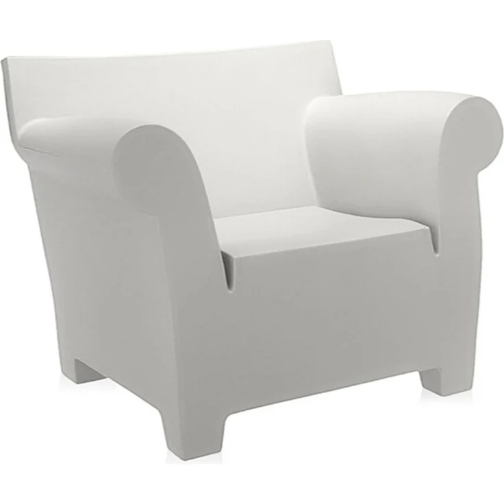 Kartell Bubble Club, Stuhl, Weiß – Bild 1