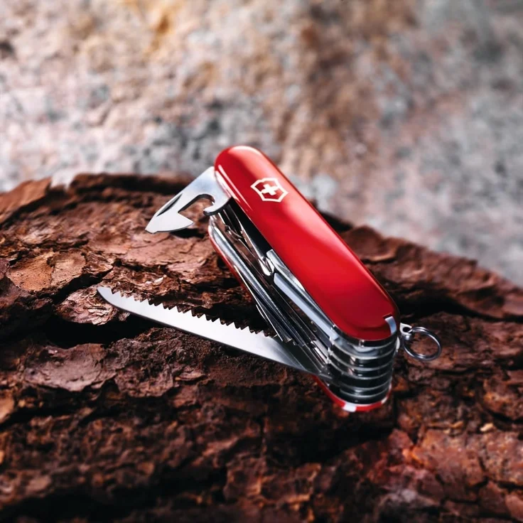 Victorinox Swiss Champ Offiziersmesser rot – Bild 3
