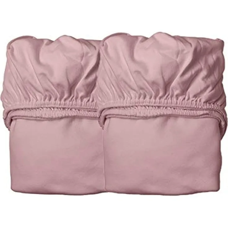 Leander Laken für Classic Juniorbett 2 Stk, pink