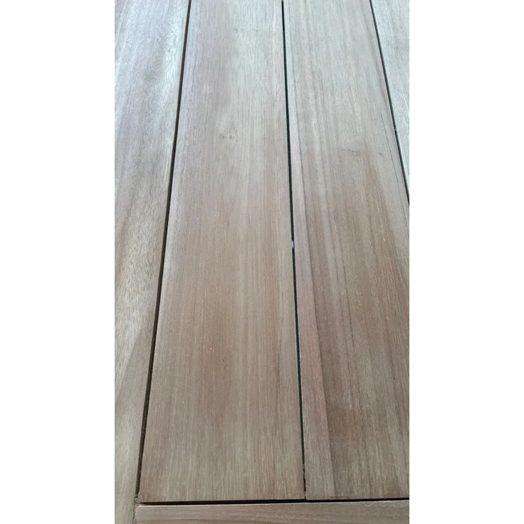 Teakholz Esstisch DENNIS 220cm x 100cm x 76cm unbehandeltes Teakholz – Bild 3