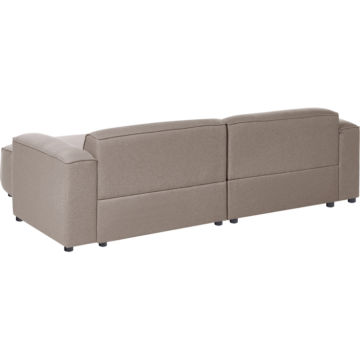 Ecksofa 3-Sitzer FAABORG Stoff Taupe linksseitig – Bild 5