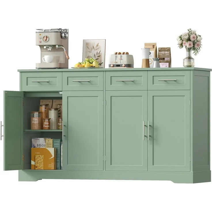 HOMECHO Sideboard Küchenschrank Anrichte