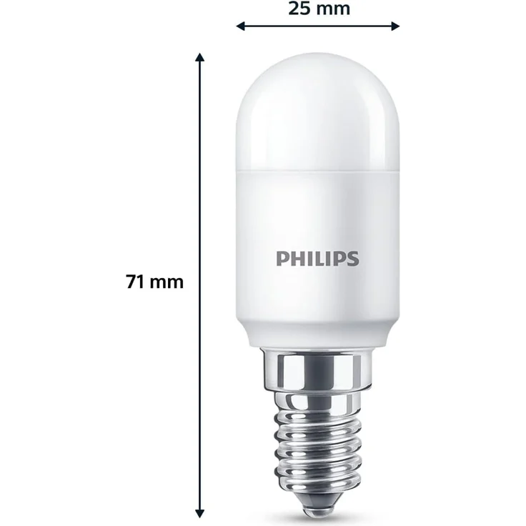 Philips LED E14 Lampe, 25W, Kühlschranklampe, warmweiß, Lila – Bild 2