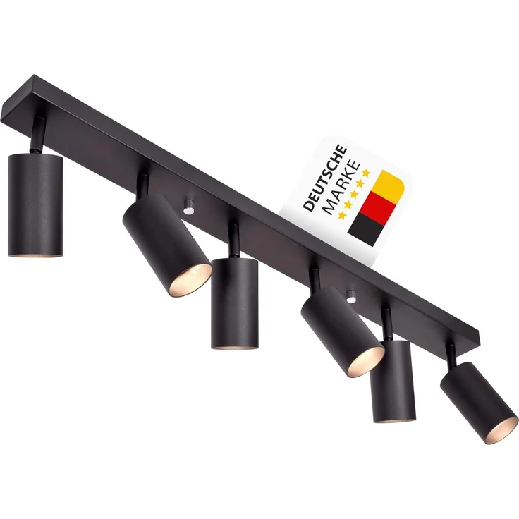 Maxkomfort Deckenstrahler ProSpot 866-6, LED fest integriert, LED wechselbar, Deckenstrahler – Bild 1