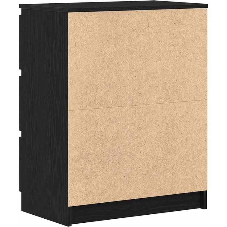 vidaXL Sideboard Schwarz Eichen-Optik 60x35x76 cm Holzwerkstoff 862493 – Bild 7