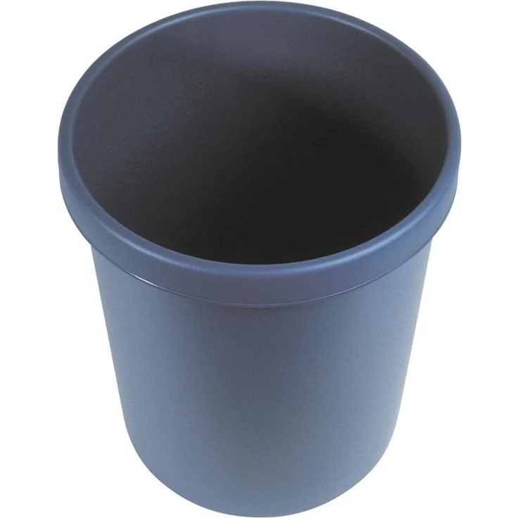 Helit Papierkorb rund 18l blau – Bild 1