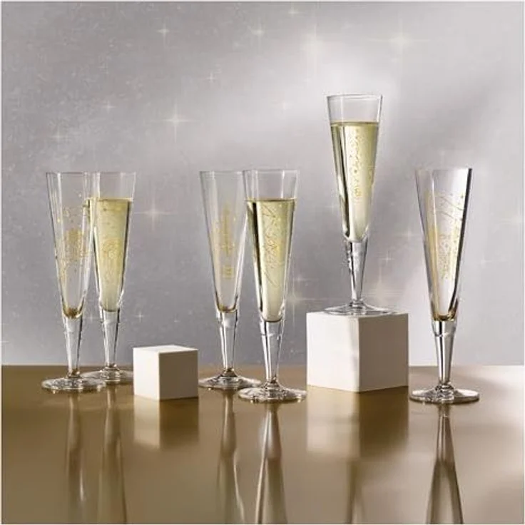 Ritzenhoff Astrologie Champagner 6 Löwe Z. Mubaza H25 – Bild 4