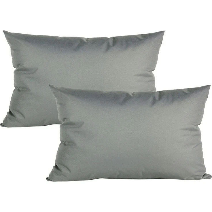 JACK Kissenbezüge 2er Set 40x60cm Outdoor Wasserfest, (2 Stück), 2x Kissenhülle, strapazierfähig, wasserabweisend, Innen & Außen – Bild 1
