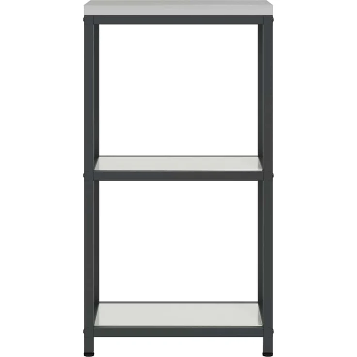 vidaXL Küchenregal HATTEM Silber 30 x 50 x 92 cm Stahl 874980 – Bild 9