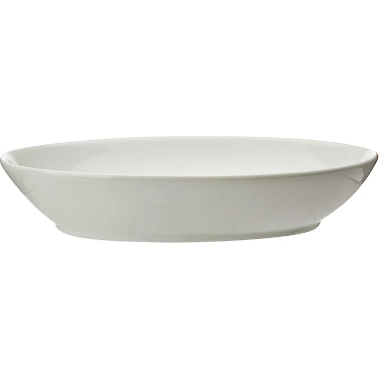 Maxwell & Williams ROUND Schale oval, 25 x 17 cm, Porzellan / White Basics – Bild 1