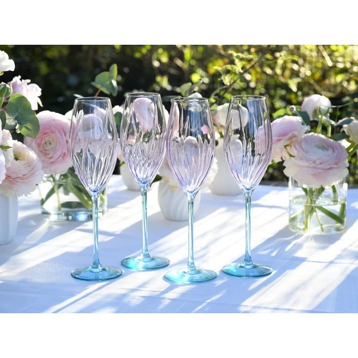 Swirly Spring, Sektglas 4-tlg (mo) – Bild 2