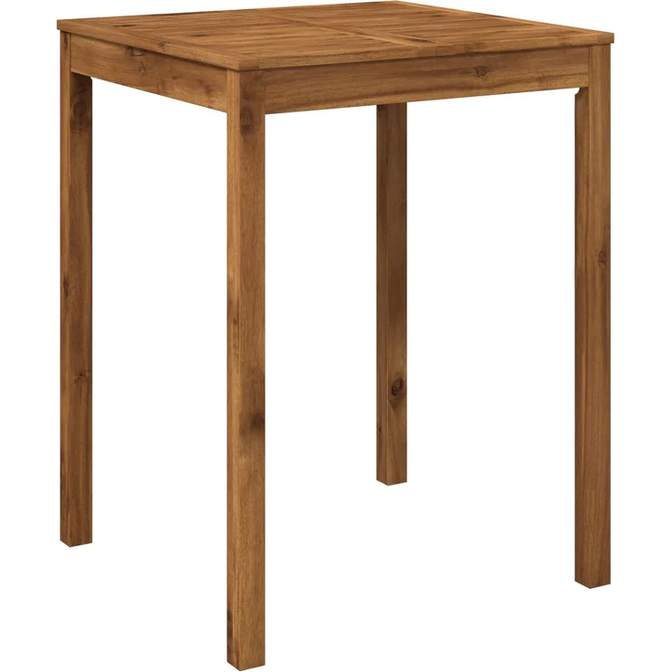vidaXL Gartenbar-Tisch LAREN Natur 80 x 80,5 x 105 cm 901257 – Bild 2