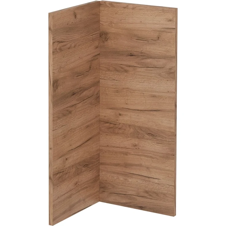 Küchenfront R-Line Goldkraft Eiche 59.2 x 71.3 cm Möbelfront für den Eckunterschrank Vicco – Bild 1