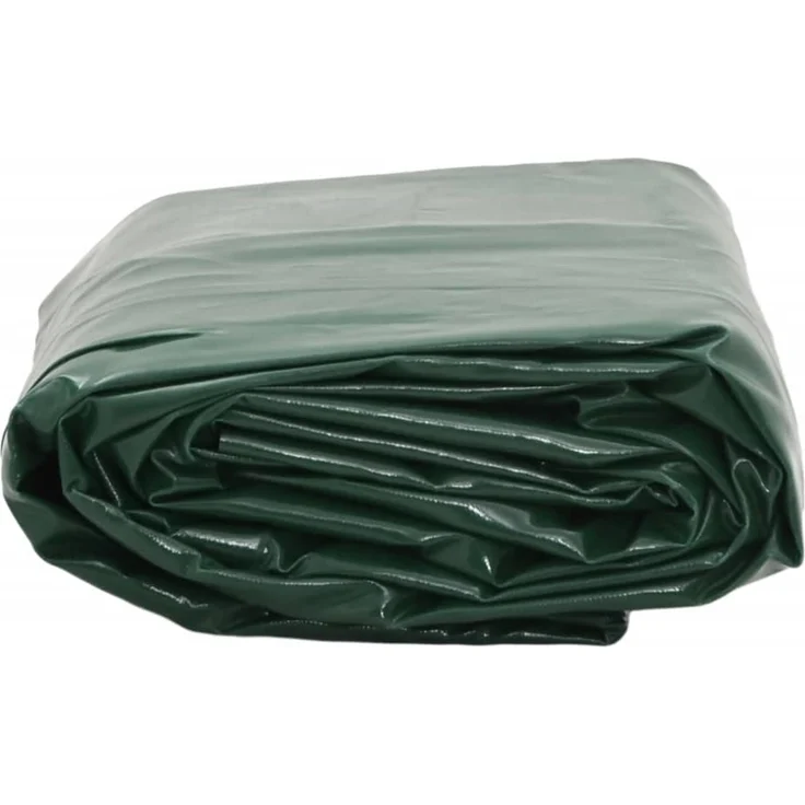 vidaXL Abdeckplane Grün 5x5 m 650 g/m² 156152 – Bild 3