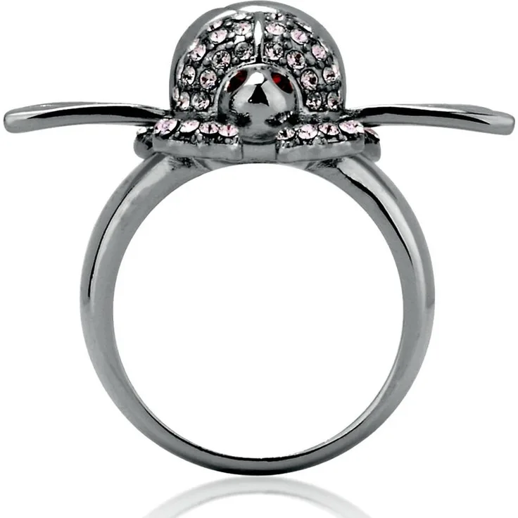 Goebel Aladdin Goldener Scarabäus Ring, Disney, Käfer Ring, Schmuck, Weißgold, 14 Karat, Größe 7, 12101631
