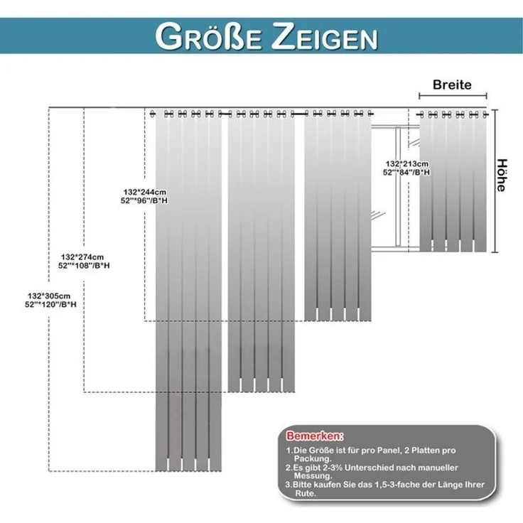 Jibenhome Schiebegardine 2er Samt Verdunkelungsvorhang Kräuselband,Dicken Thermovorhang Vorhang, Vorhänge Samt Blickdicht Gardinen Wohnzimmer Weihnachten – Bild 4