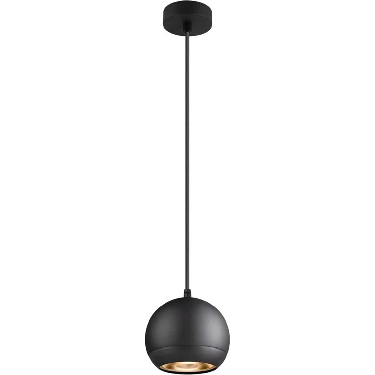 SLV LIGHT EYE® 150, Pendelleuchte, GU10, Pendellänge 150cm, 1x max. 13W, matt schwarz - Pendelleuchten – Bild 1
