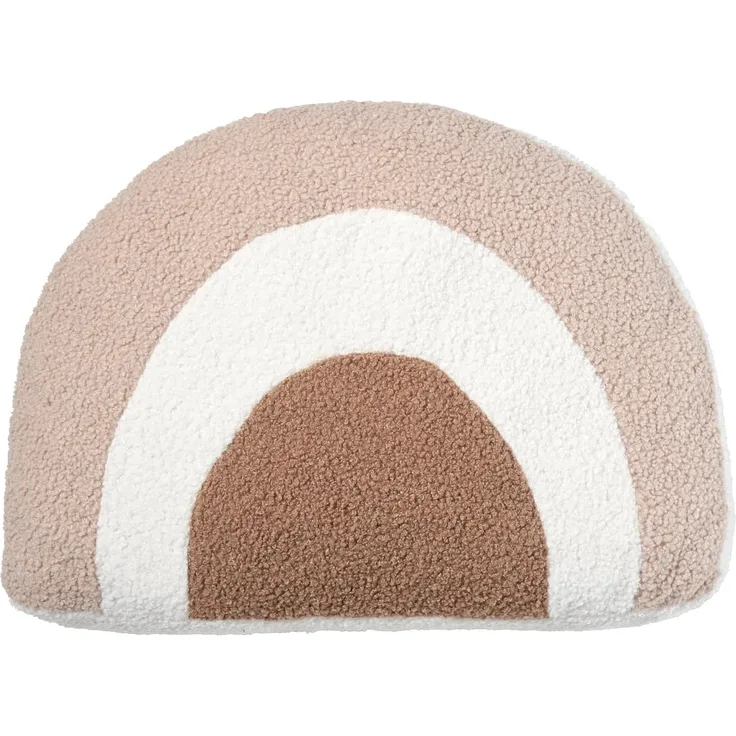Nordic Coast Company Zierkissen, Regenbogenkissen, Dekokissen Kinderzimmer, Kinderkissen, Babykissen