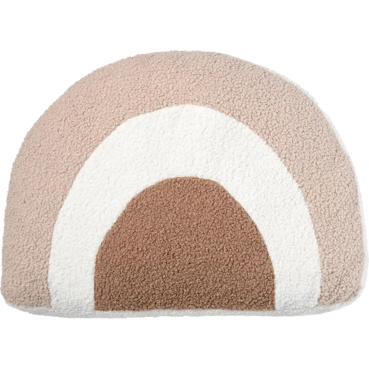 Nordic Coast Company Zierkissen, Regenbogenkissen, Dekokissen Kinderzimmer, Kinderkissen, Babykissen – Bild 1