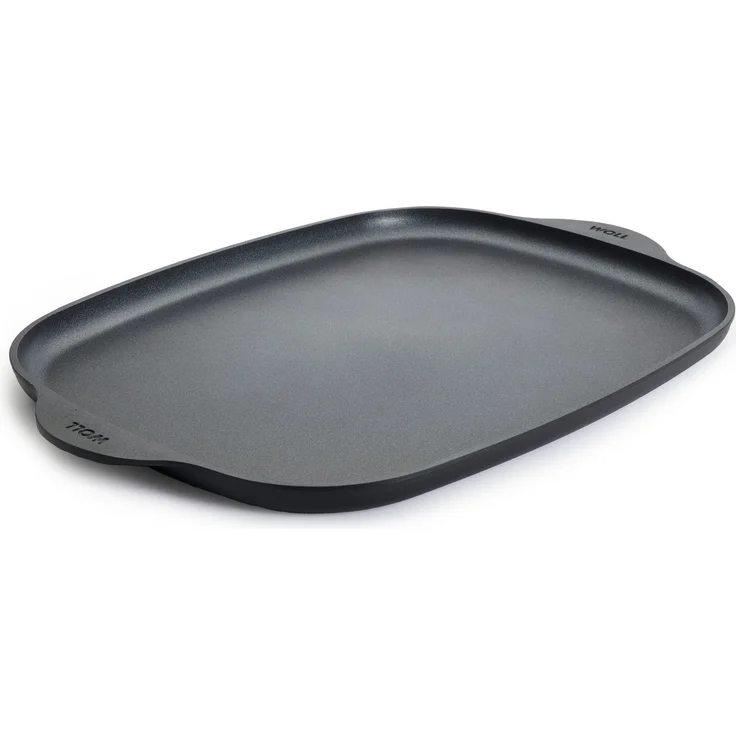 WOLL Guss-/Grillplatte Backofenfest 30 x 38 cm Aluminium Induktionsgeeignet Spülmaschinenfest – Bild 2