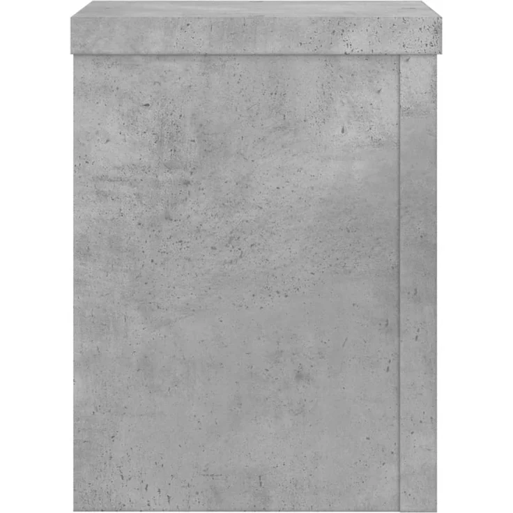 vidaXL Pflanzenständer 2 Stk. Betongrau 15x15x20 cm Holzwerkstoff 852891 – Bild 6