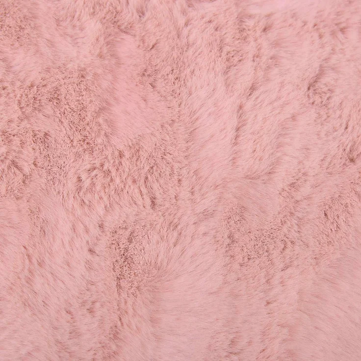 vidaXL Rutschfester Kunstfellteppich Olite Rosa 80 x 200 cm Polyester 42021699 – Bild 8